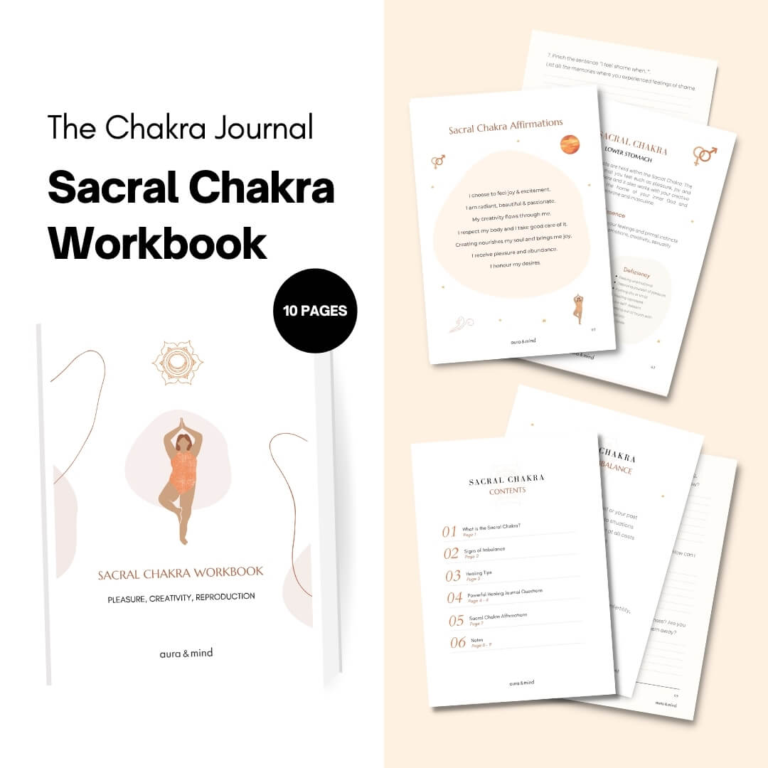 Sacral Chakra Healing Workbook - Digital